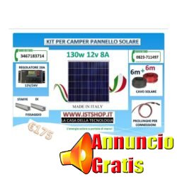 kit-pannello-solare-per-camper-140w